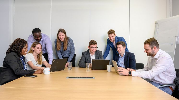 GTR and Network Rail graduates join together for part of the scheme
