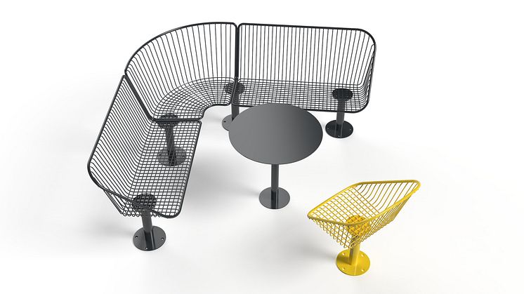 Korg möbelsystem, design Thomas Bernstrand