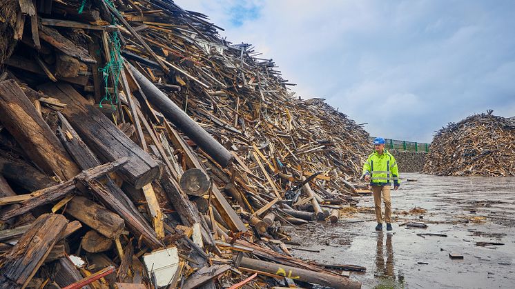 Solör Bioenergi Recycling i Trollhättan, som är en del av Solör Bioenergy Group, växer på den internationella marknaden. Foto Anna Hult