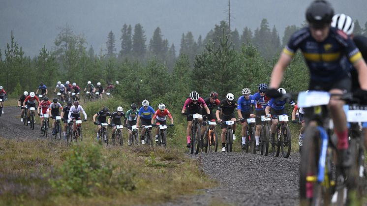 Cykelvasan 90 2023 första backen Sälen