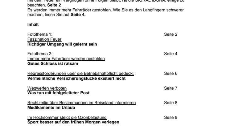 Tipps und Themen 8-2015