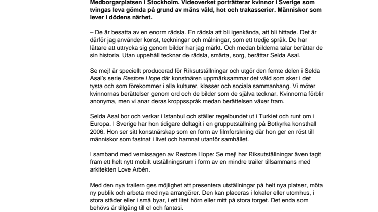 Tystnaden bryts på Medborgarplatsen