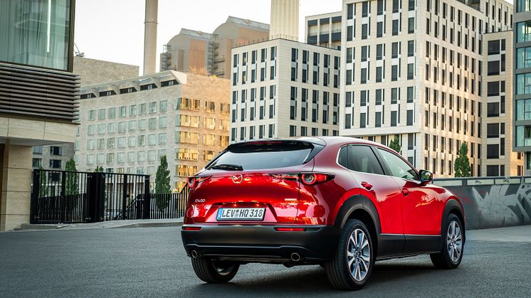 Mazda CX-30 i Soul Red Crystal