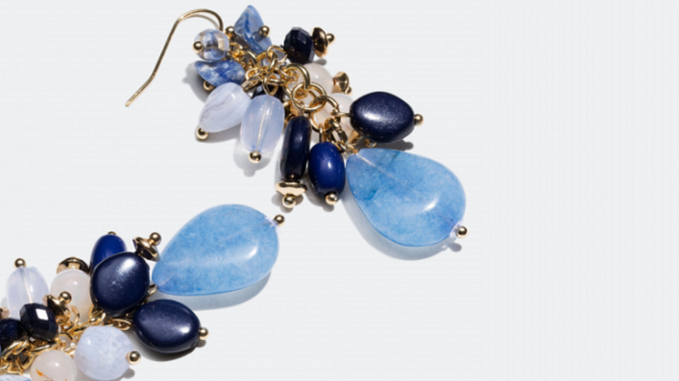 Blue stones and shades will match perfectly with your spring wardrobe - not to mention denim.