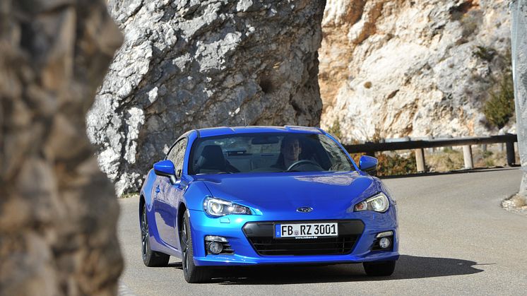 Allt klart för Sverige-lansering av Subaru BRZ