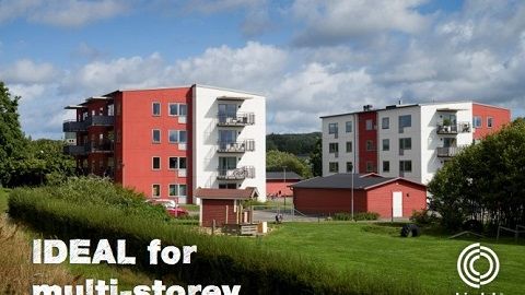 Working on a high-rise project? Lindab steel rainwater systems are ideal for multi-storey applications.