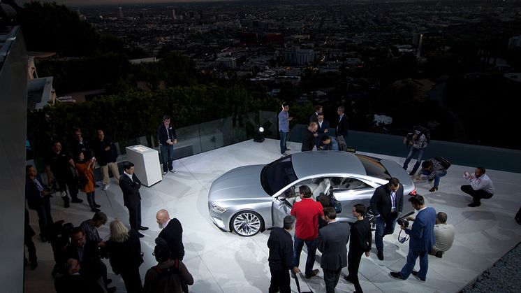 Audi prologue from above