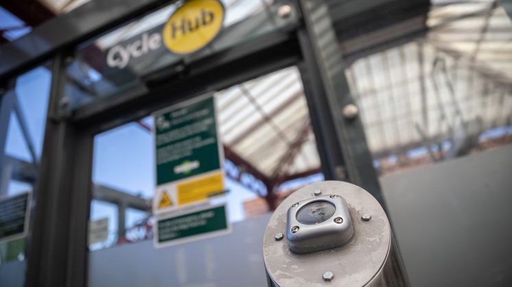 Cycle hub at Hove
