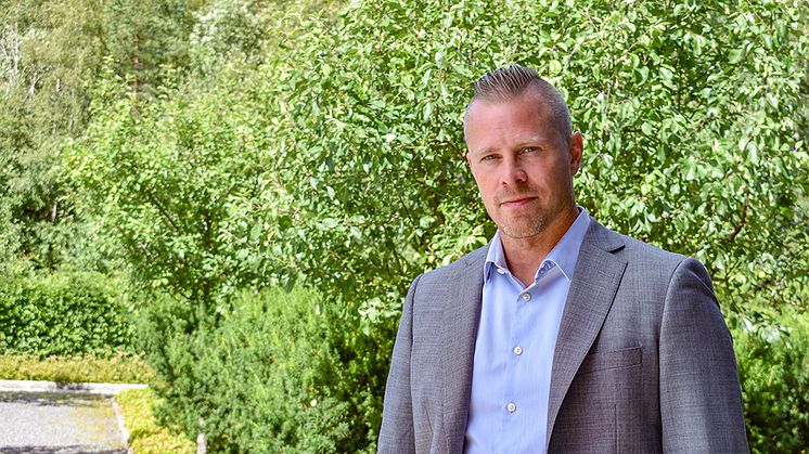 Daniel Sundqvist, ny chef för verksamhetsstöd hos Vakin.