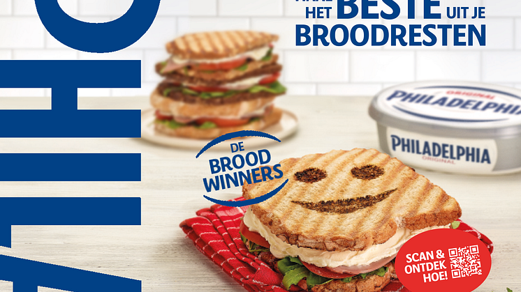 Broodwinners! Philadelphia helpt broodverspilling tegen te gaan met lekkere croque-recepten