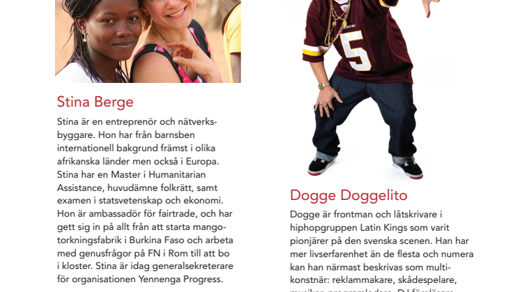 Att vara annorlunda - En inspirationsdag om allas lika värde med Dogge och Stina