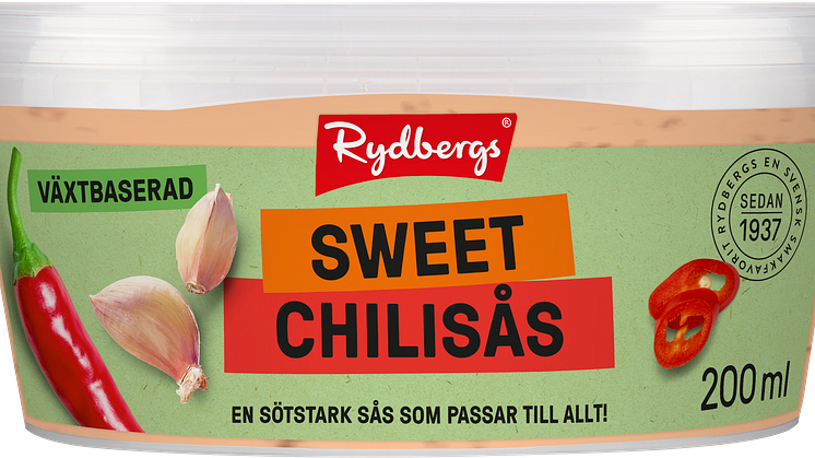 150094 621144 RYD Veganska Såser Sweet Chili 200ml FRONT R2
