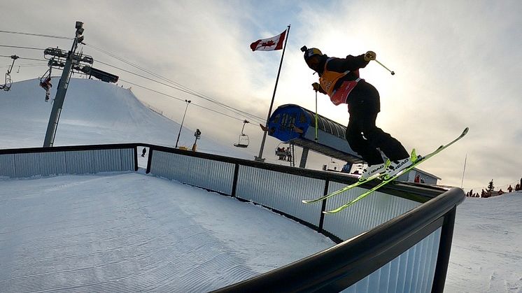Dags för slopestylevärldscup i Calgary. Formen ser bra ut för de svenska åkarna. Bild: Niklas Eriksson (Fri att användas för redaktionellt bruk)