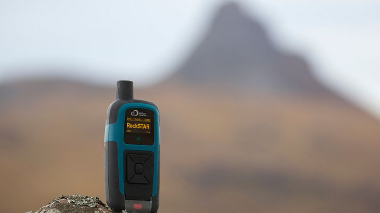 The hand-held RockSTAR system provides highly accurate location reporting 