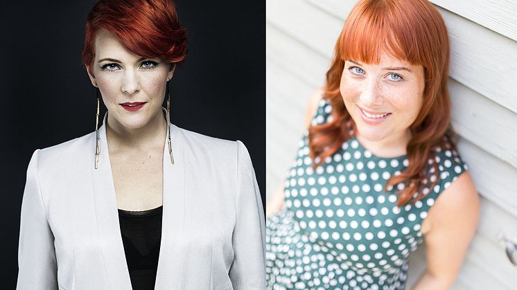Madeleine Bäck och Charlotte Cederlund. Foto: Camilla Lindqvist och Niklas Herrström