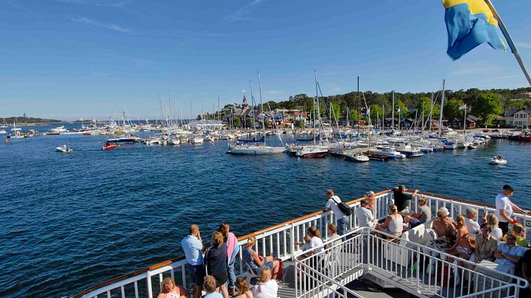 Skärgården välbesökt under midsommarhelgen
