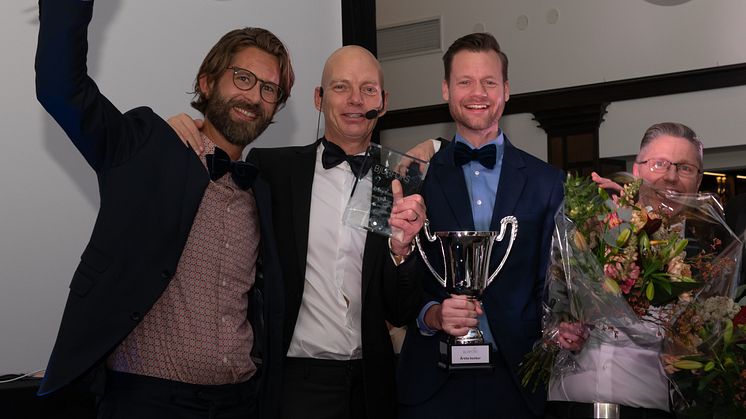 Svante SonessonBjurfors Lomma, Ola Lundqvist ordförande Bjurfors, Erik Dahlgren Bjurfors Lomma, Magnus Nilsson Bjurfors Lomma