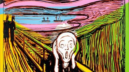 Andy Warhol, The Scream (After Munch), 1984. Copyright: The Andy Warhol Foundation for the Visual Arts. Photo: Sparebankstiftelsen DNB.