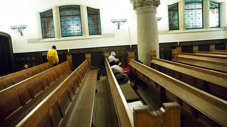 S:t Johannes kyrka i Malmö öppet hela vintern dygnet runt