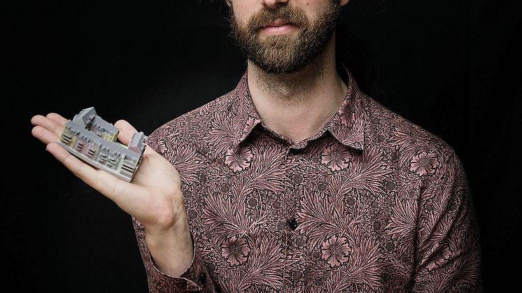 Simon Kallioinen porträtt av Andrea Papini