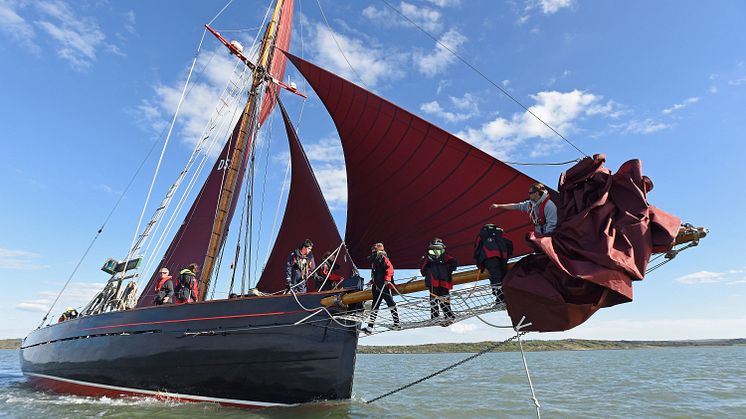 Hi-res image - Ocean Signal - Dauntsey’s School Sailing Club tall ship Jolie Brise