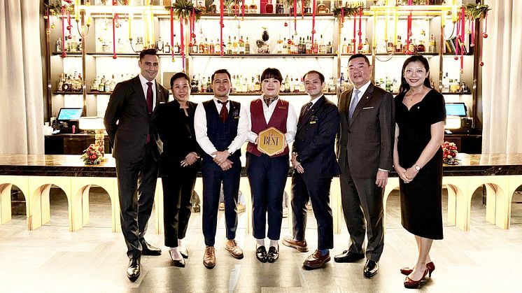 PLUME at Pan Pacific Singapore Honoured Best 100 Bars at the Inaugural Tatler Best of Asia Awards 2024