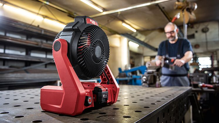 Batterifläkt CF18.0/230 - en svalkande nyhet!
