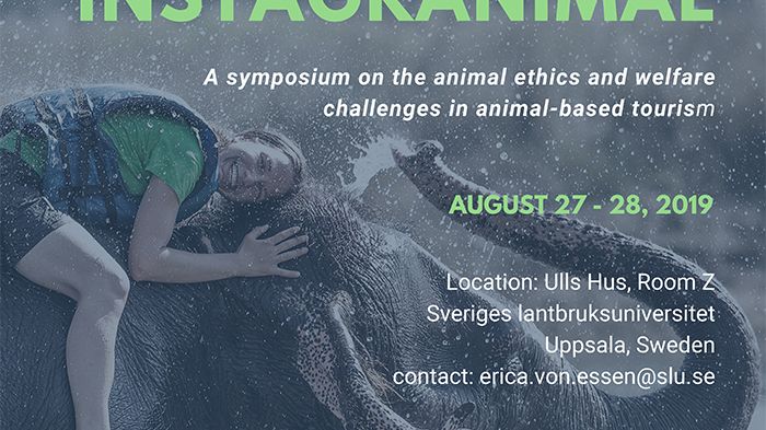 Pressinbjudan: Symposium om värderingar och utmaningar inom djurbaserad turism 27–28 augusti