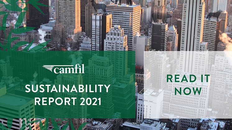 The published Sustainability Report theme highlights the sustainability efforts in 2021 across the world where Camfil works. The theme represents the company journey and efforts to achieve sustainable results.