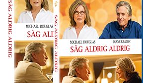 Den romantiska komedin SÄG ALDRIG ALDRIG med Micheal Douglas og Diane Keaton i huvudrollerne släpps i alla format på måndag 16 Febuari