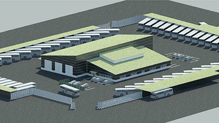 Tyréns skapar strategisk bussdepå i Sundsvall