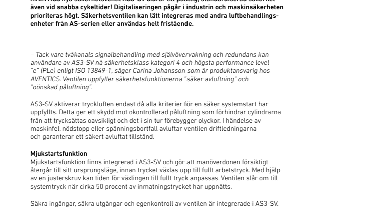 Säkerhet för människa och maskin