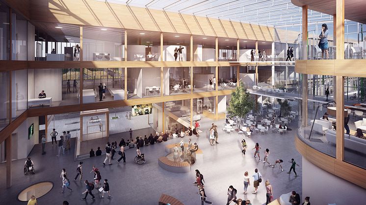 Heimdal videregående skole - LINK arkitektur