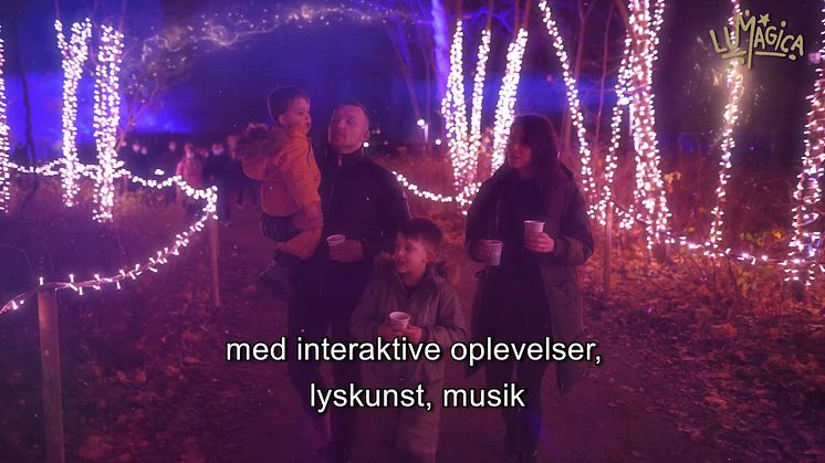 Enchanted Winter Forest - lysfestival i Odense fra d. 12. nov. og 19. dec. 😍🍂🦌