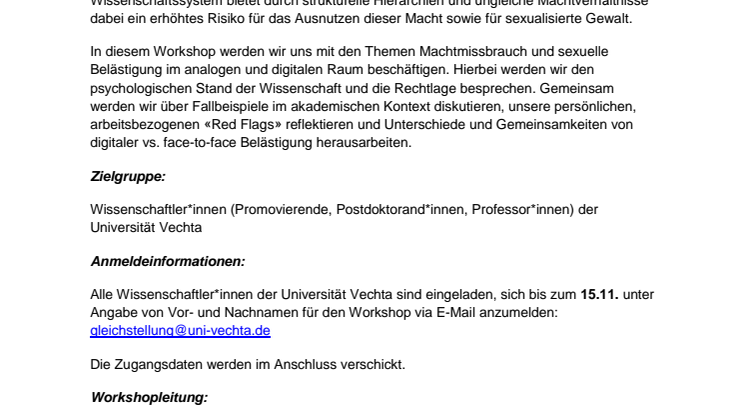 Aktionsmonat gegen geschlechtsbezogene Gewalt