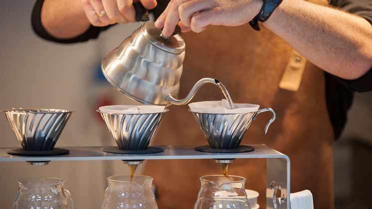 Nyt mikroristeri skal ikke kun præsentere det ypperligste inden for smag, duft og kaffenydelse - det skal også sætte fokus på kaffebønnernes fremtid (Foto: Mikkel Yesin Johansen)