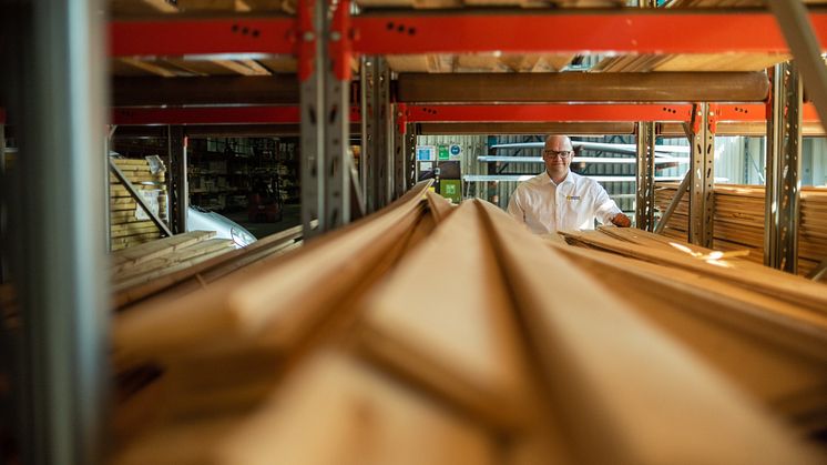 Geir Thomas Fossum, vd Beijer Byggmaterial