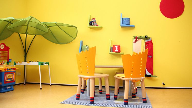 Spielzimmer für die Geschwisterkinder