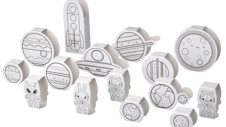 AFTONSPARV papfigurer 15 stk 49 DKK