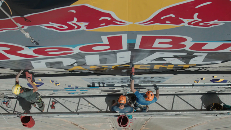 Hilti deltog i Red Bull Dual Ascent 2022 med Nuron platformen