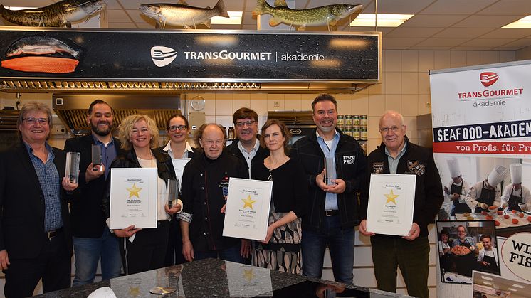 Beste Fortbildung Fischsommelier/-ière: Transgourmet Seafood mit dem begehrten Branchenpreis „Seafood Star“ ausgezeichnet