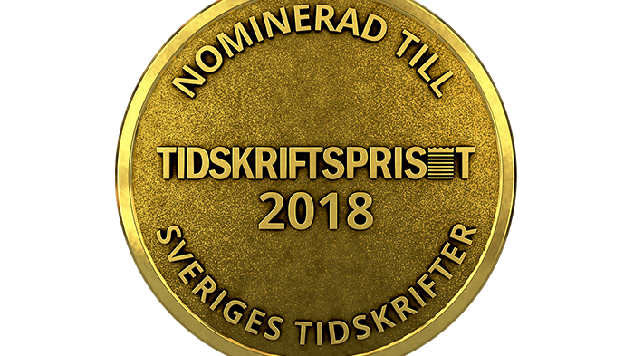Baaam, Elle Decoration, Make Your Mark och OTW nominerade i Tidskriftspriset