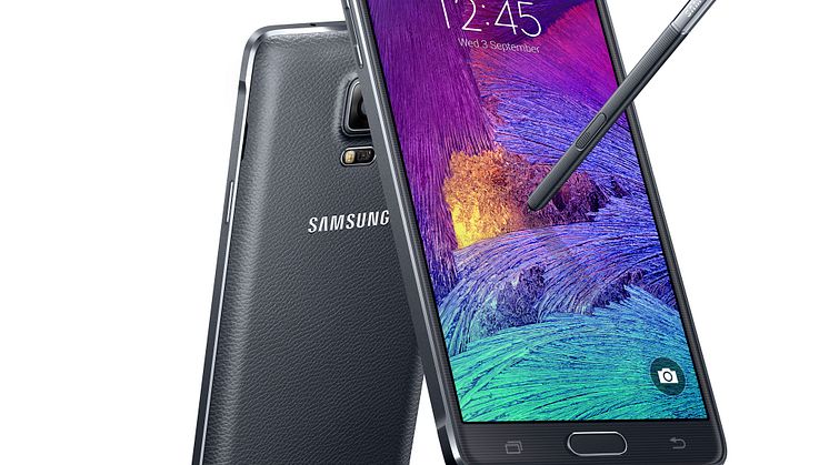 Samsung Galaxy Note 4 landar i butik