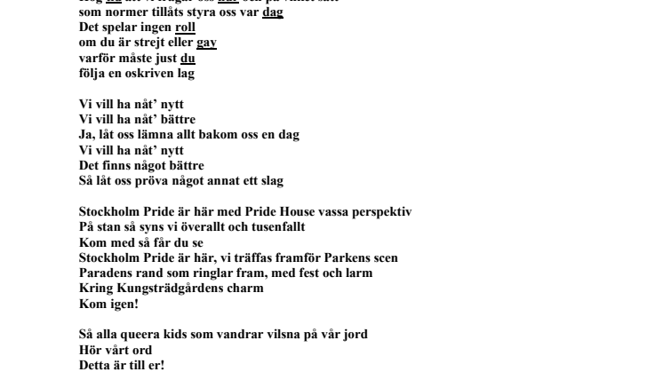 "Här är Pride igen" - "Here I go again" i Barbercue-tappning