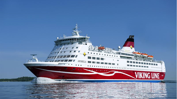 Viking Line sätter in M/S Amorella på linjen Stockholm – Helsingfors.