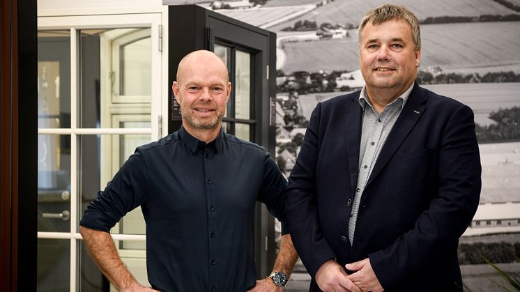 Jan Magnussen teamer op med Outrup Vinduer & Døre i TCR Denmark