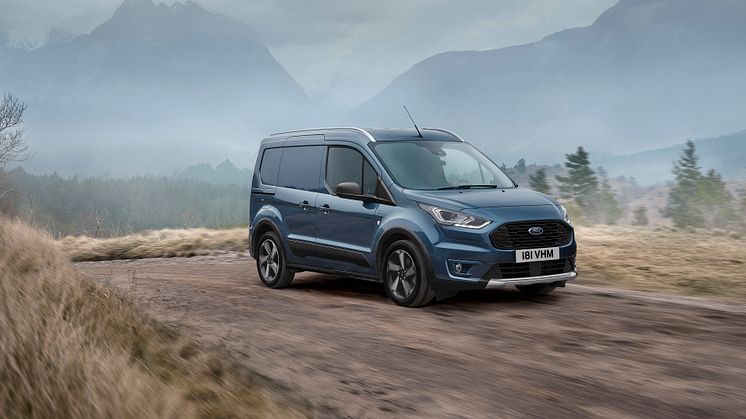 Lanserer ny og røffere Ford Transit Connect Active