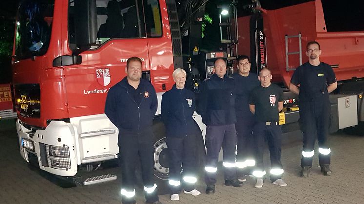 Barnimer Feuerwehrleute helfen in Rheinland-Pfalz