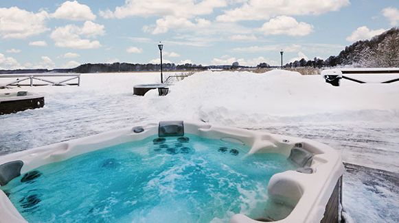 Ny SPA-pool på bryggan