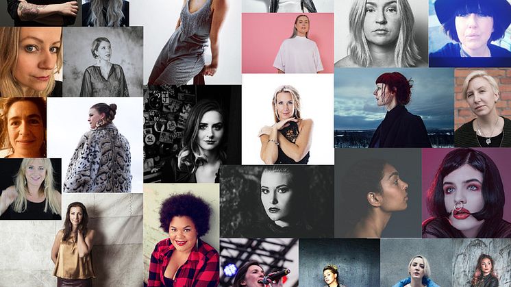 På årsdagen av #metoo-låten:  ​56 artister påminner om #metoo genom ny musikvideo